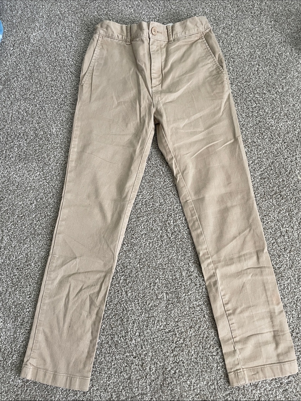 Crewcuts Boys Beige Khaki Chinos